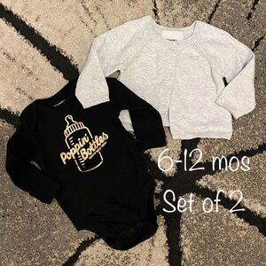 Set of 2 Baby Girl's Size 6-12 Months Old Navy Pieces